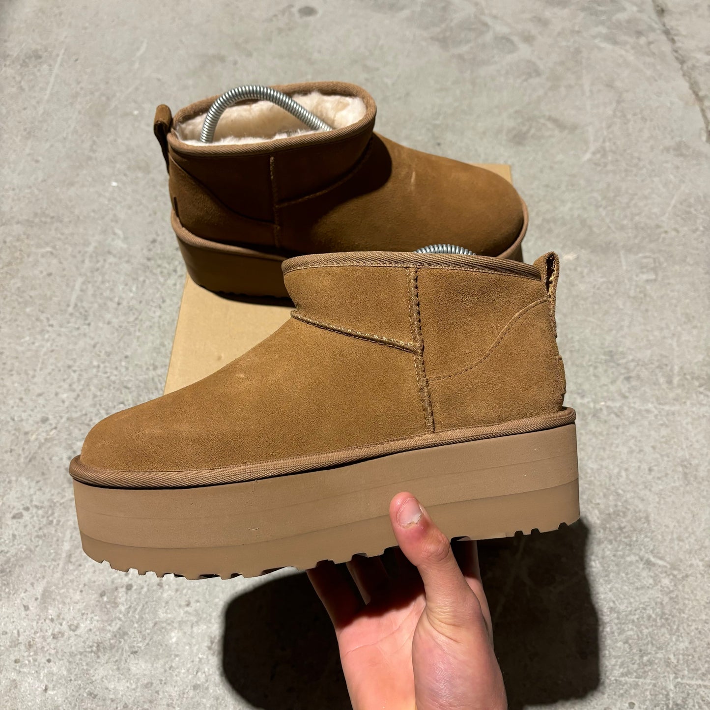 UGG Platform Ultra Mini Chestnut