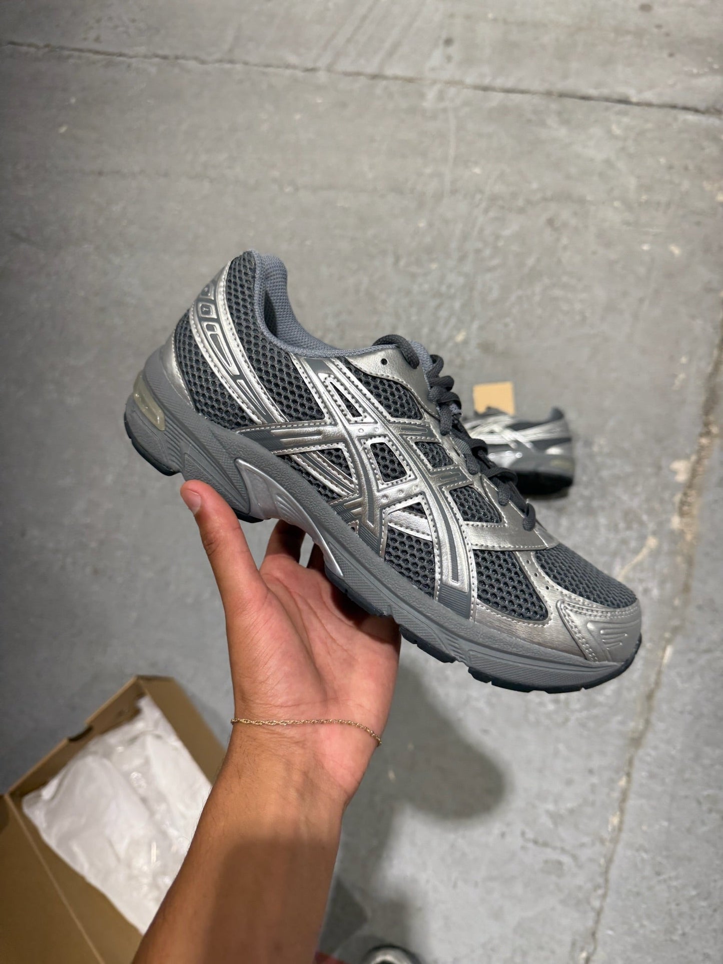 ASICS Gel-1130 Steel Grey Pure Silver