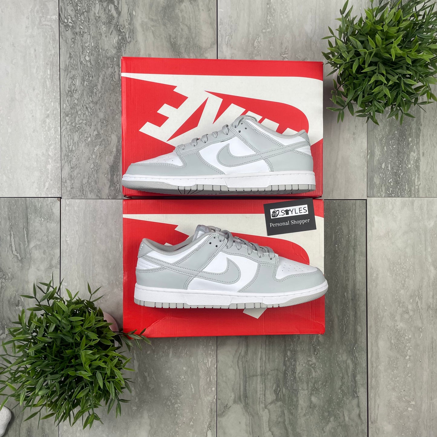 Nike Dunks Low - Fog Grey - UK 10