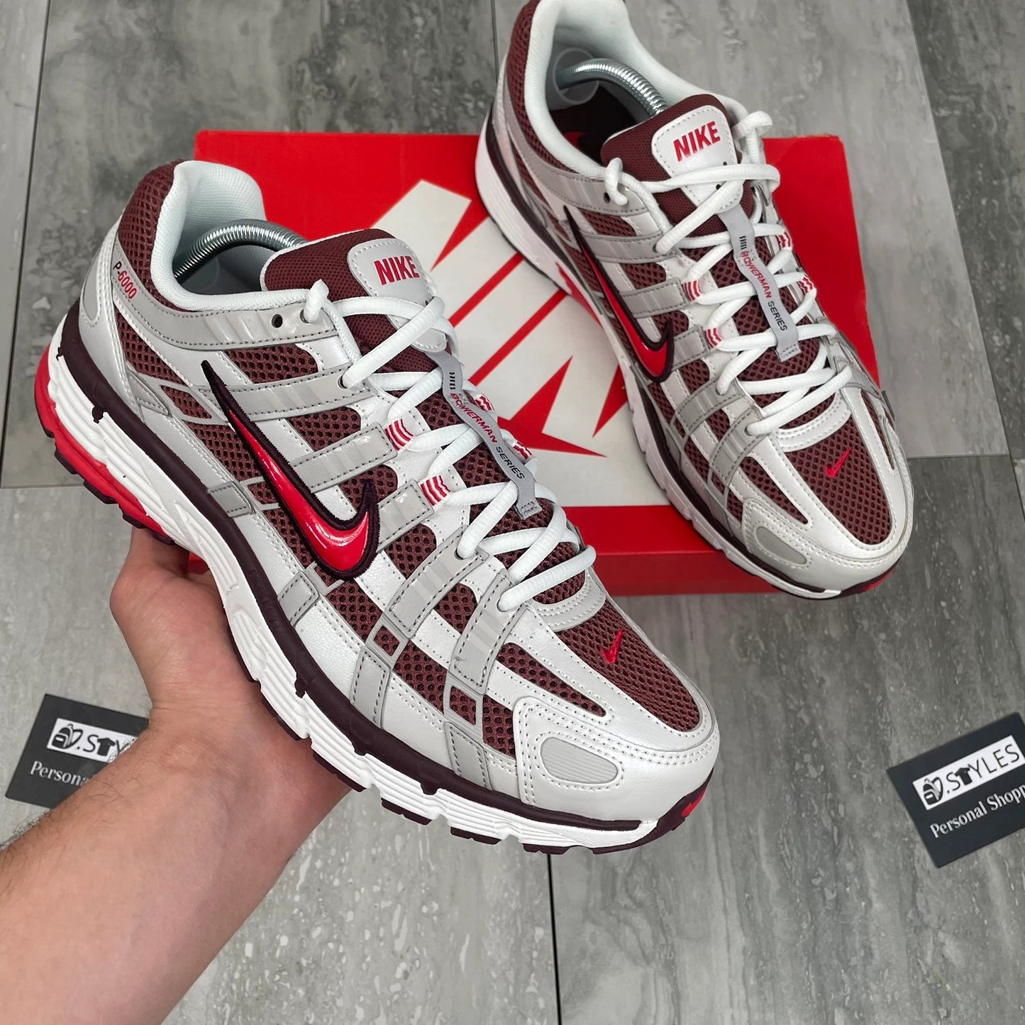 Nike P6000 - Fire red