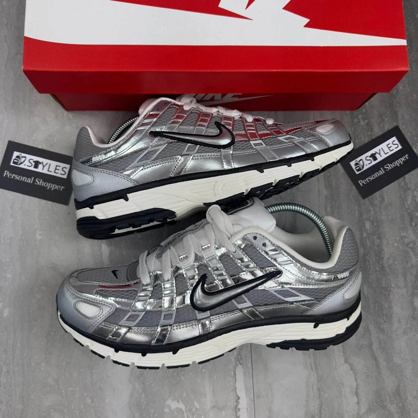 Nike P-6000 - Metallic Silver