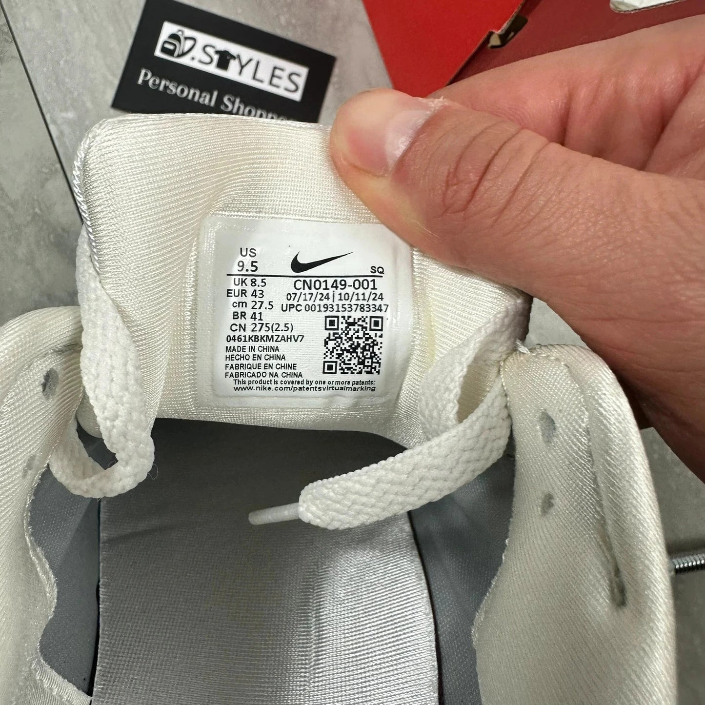 Nike P-6000 - Metallic Silver