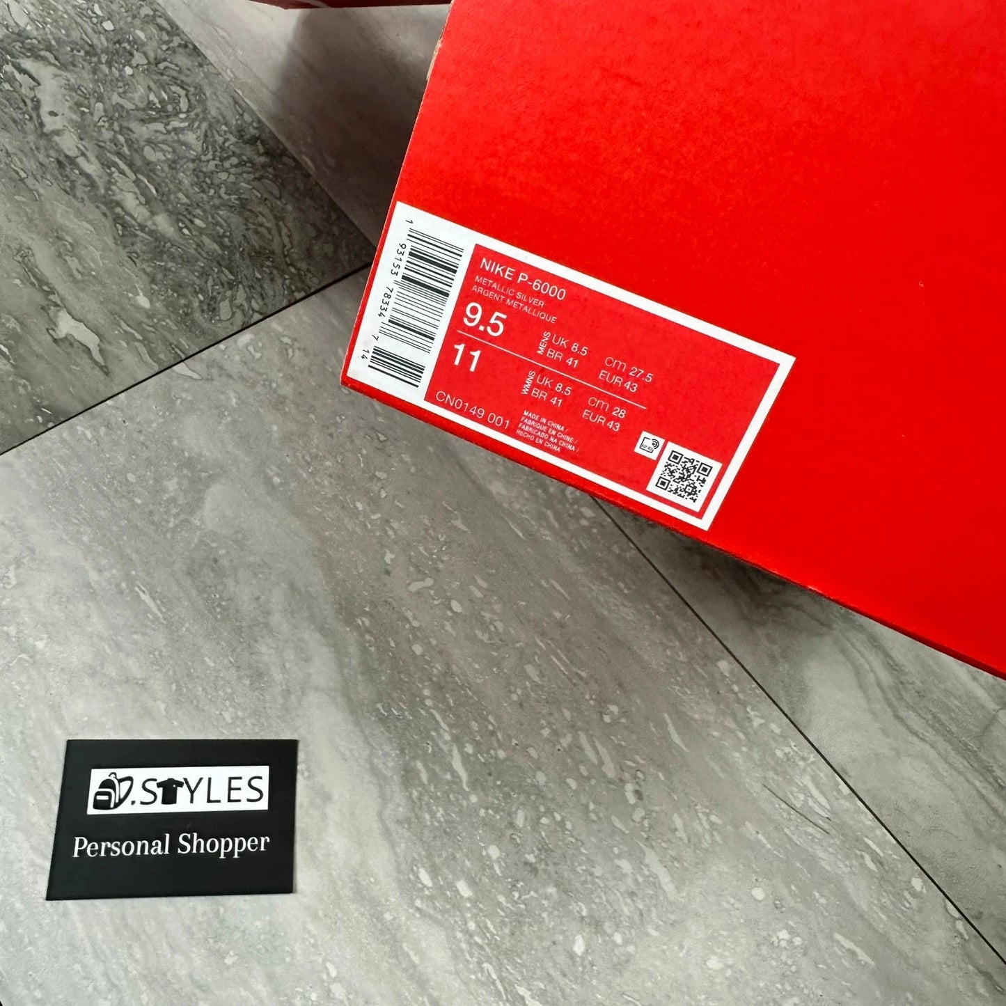 Nike P-6000 - Metallic Silver