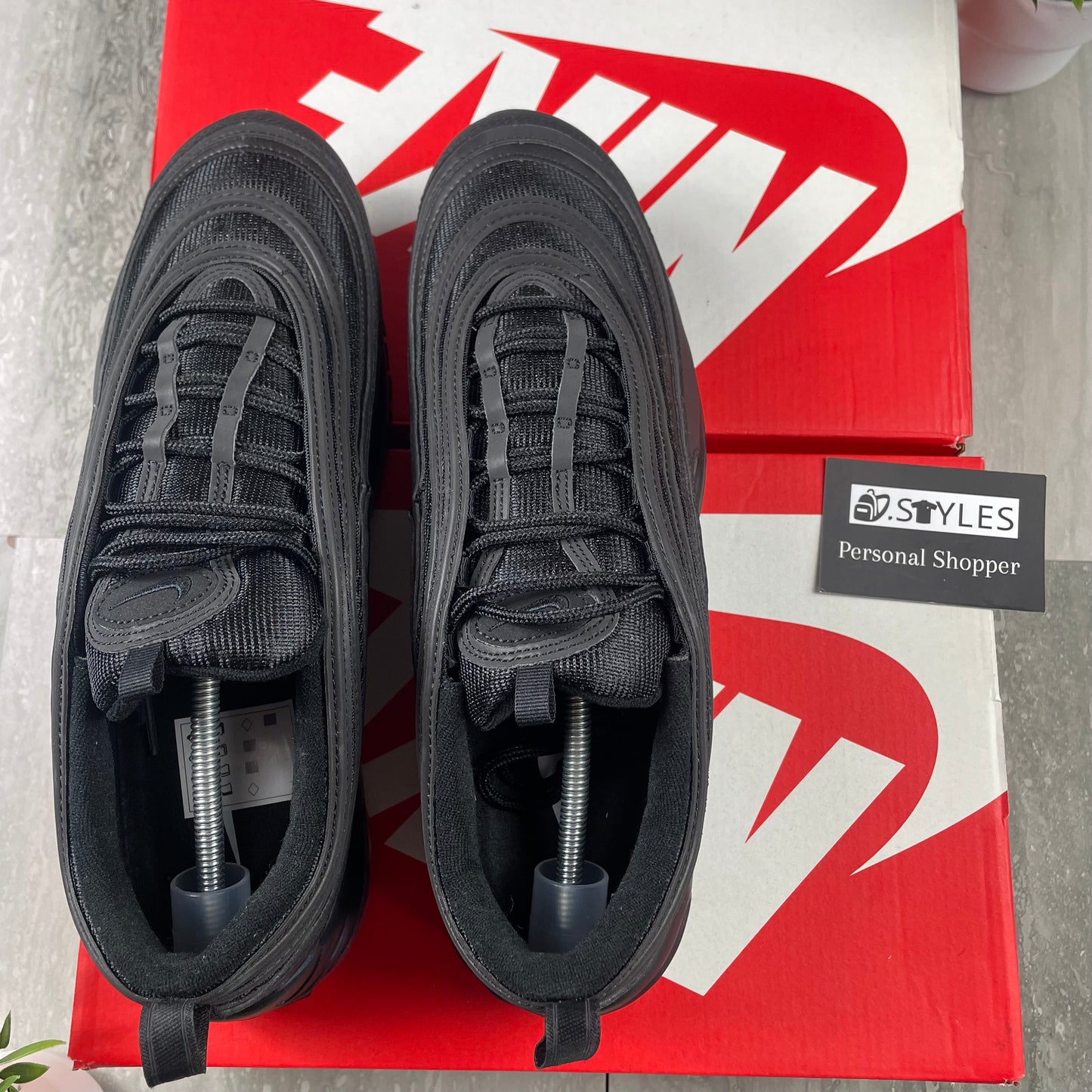 Nike air max 97 Triple black