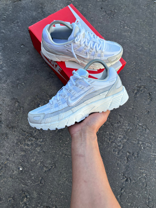 Nike P-6000 White Sail Vast Grey