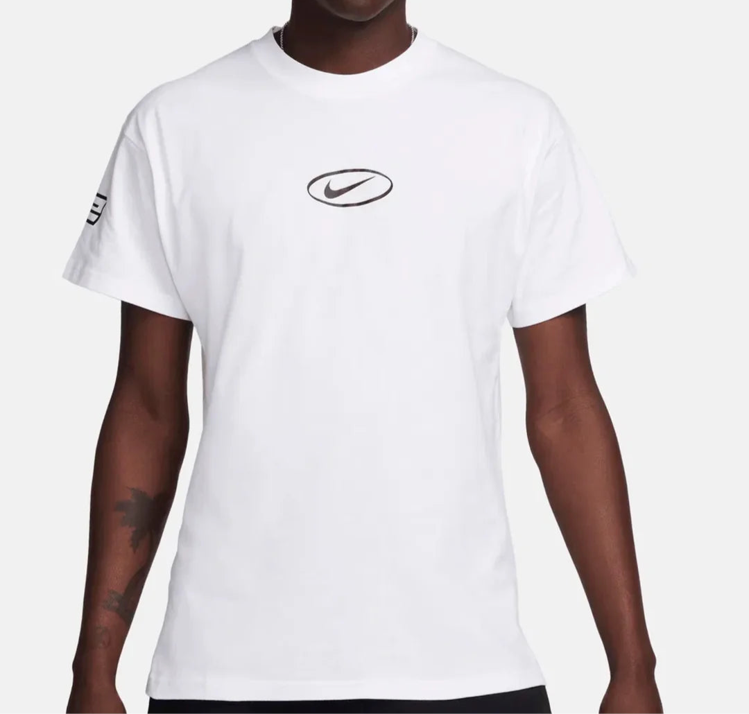 Nike Swoosh Central Logo T-Shirt White