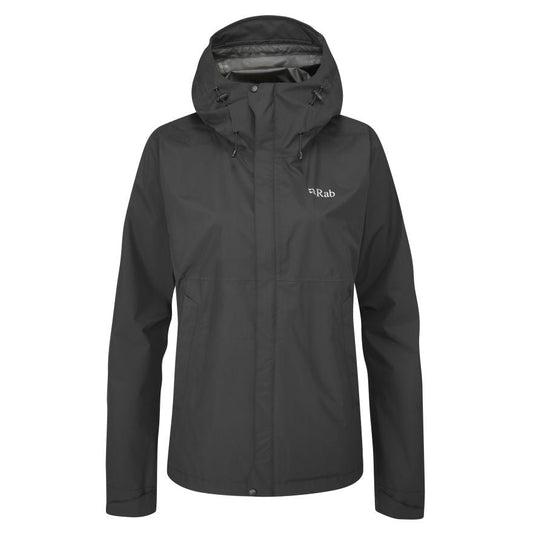 RAB Downpour Eco Jacket Wmns Black