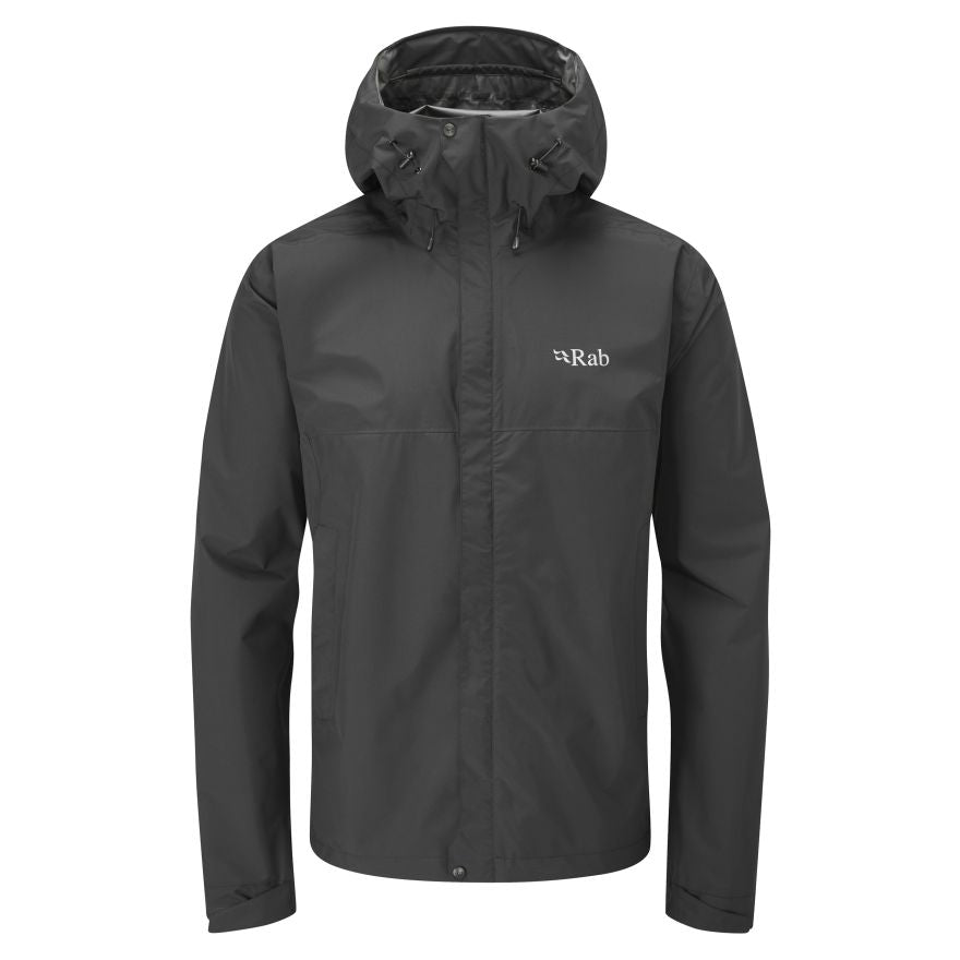 RAB Downpour Eco Jacket Black