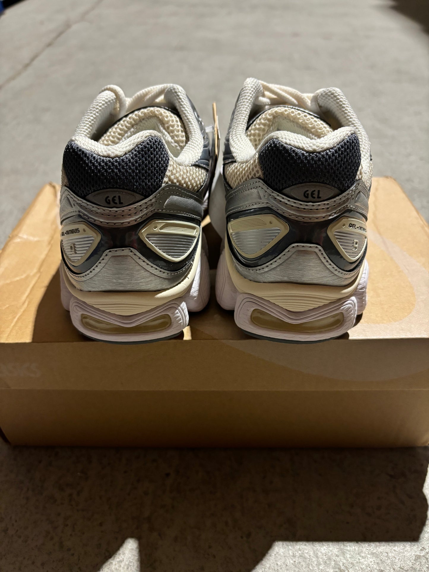 ASICS Gel-Nimbus 9 Pure Silver/Metropolis