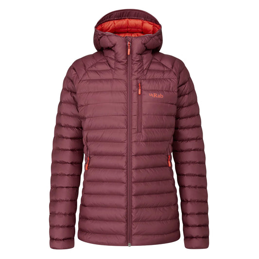Rab Microlight Alpine Long Jacket Deep Heather