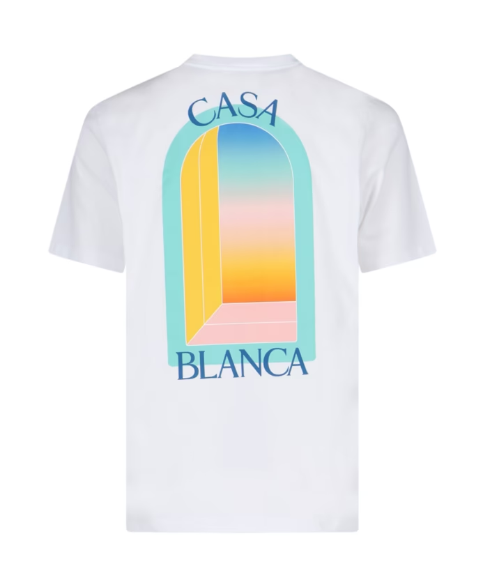 Casa Blanca L’arch Printed T-shirt White