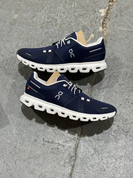 On Cloud 6 Navy White