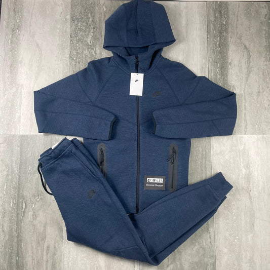 Nike tech fleece Tracksuit - XS - Navy