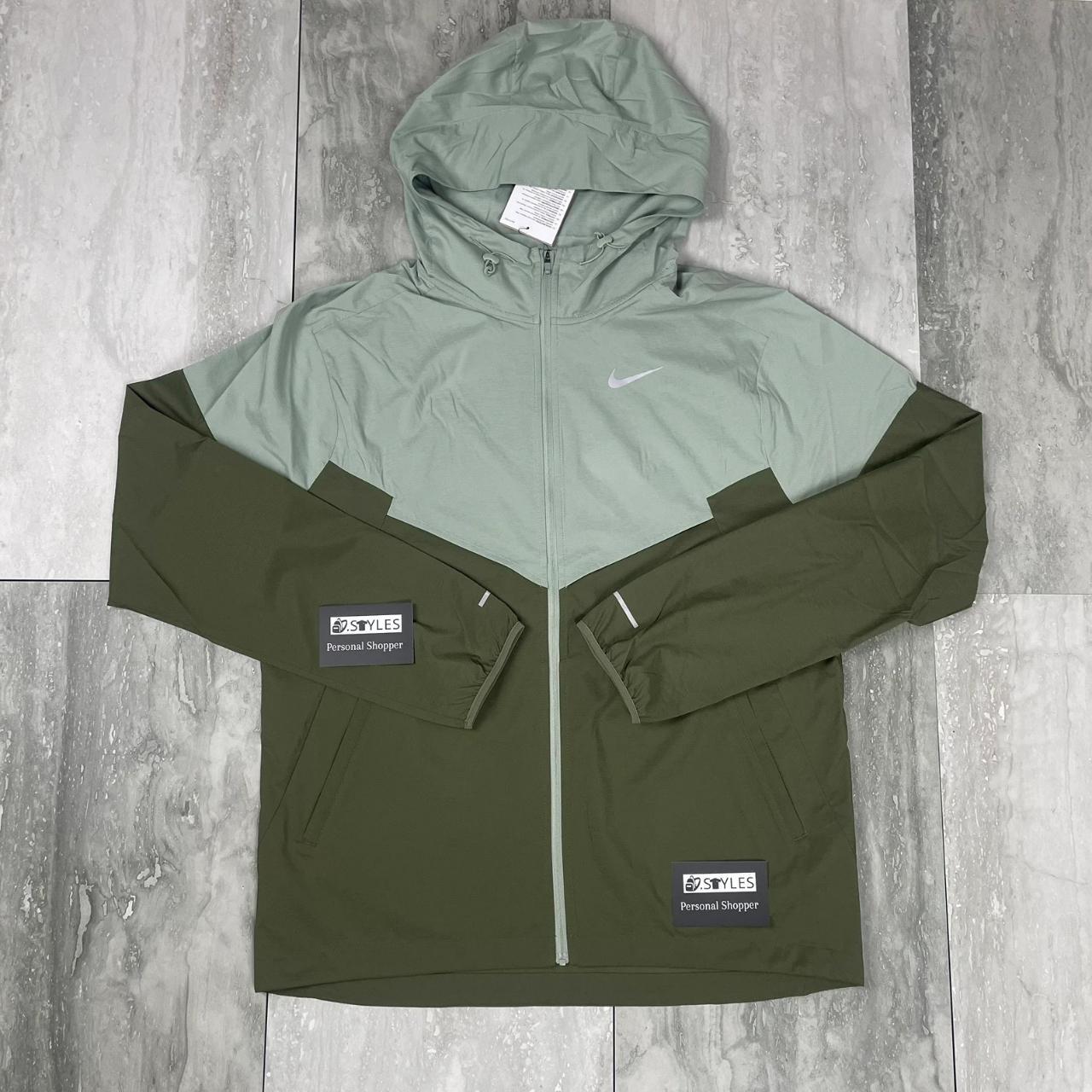 Nike uv Repel windrunner Jacket - Khaki Green - Small