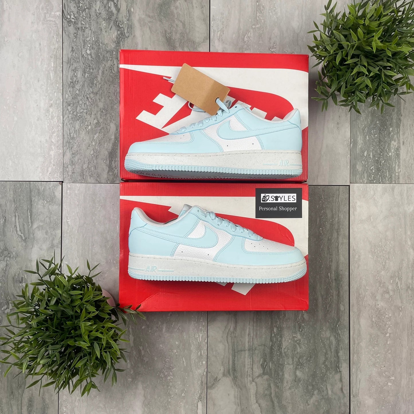 Nike Air force 1 baby blue