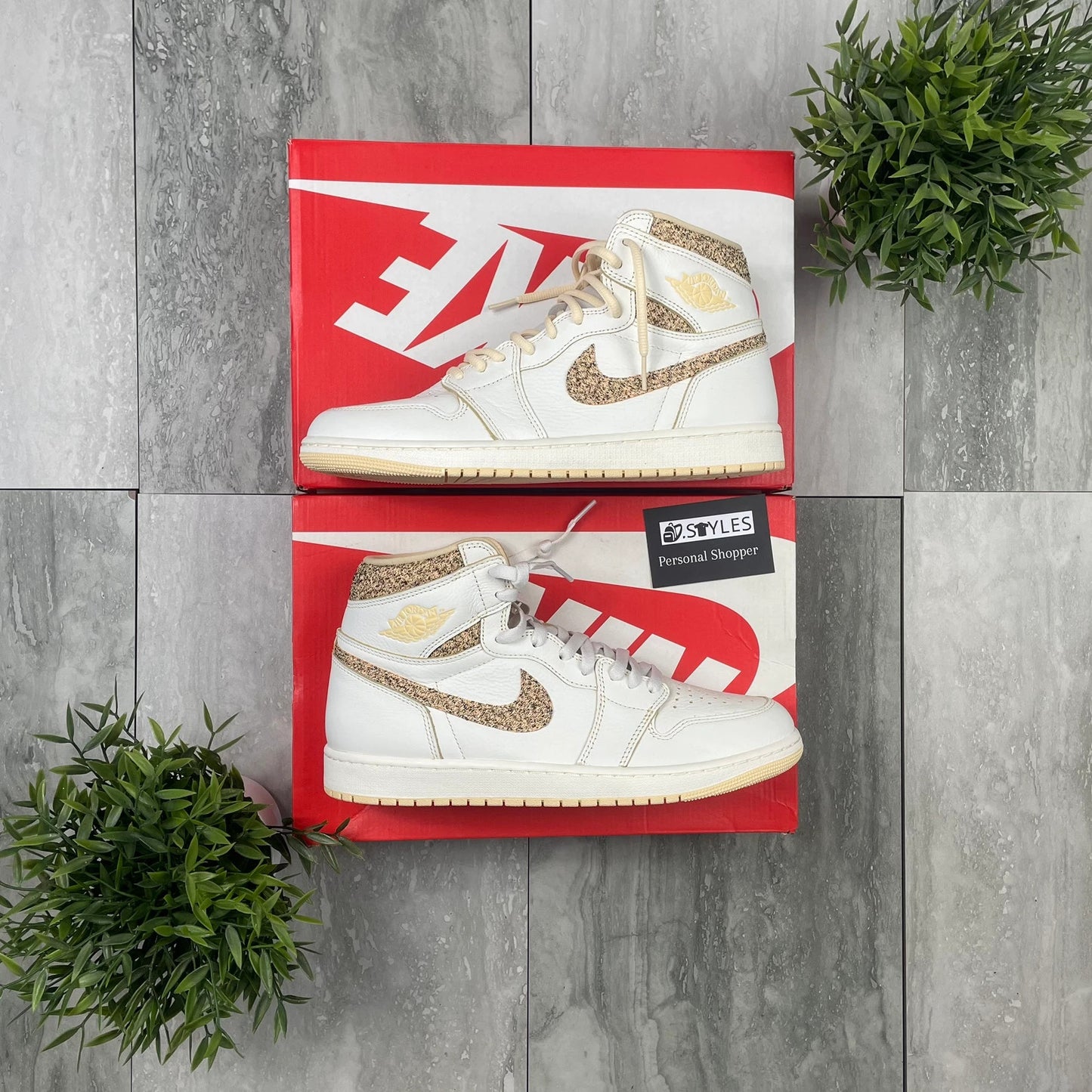 Jordan 1 High Retro - White Sand