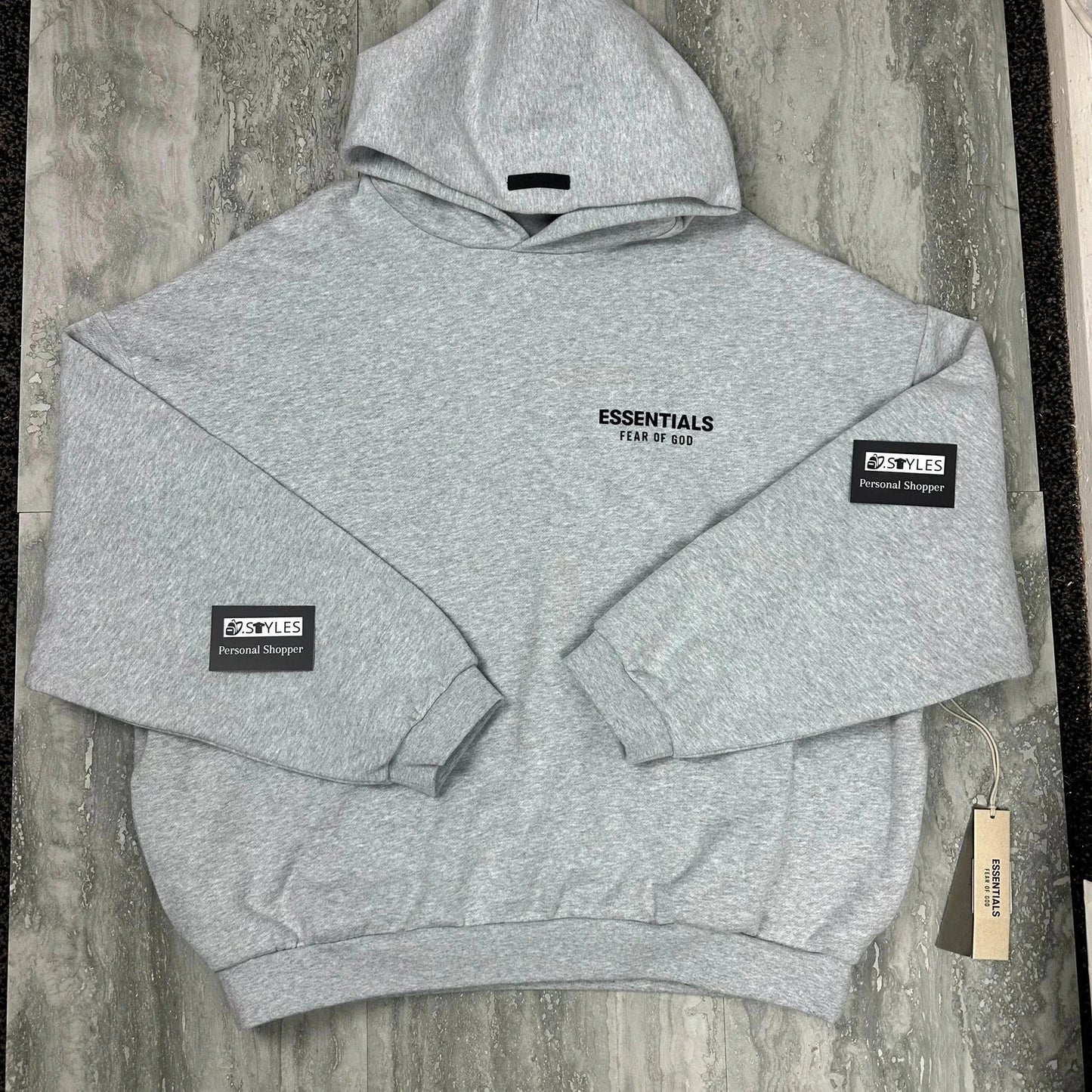 Essentials Fear Of God Hoodie Grey