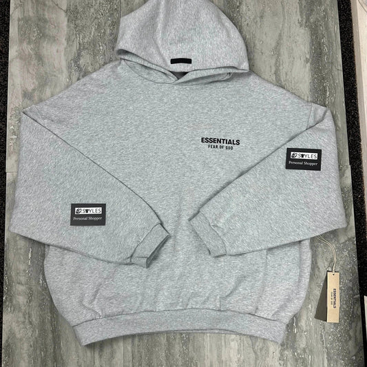 Essentials Fear Of God Hoodie Grey