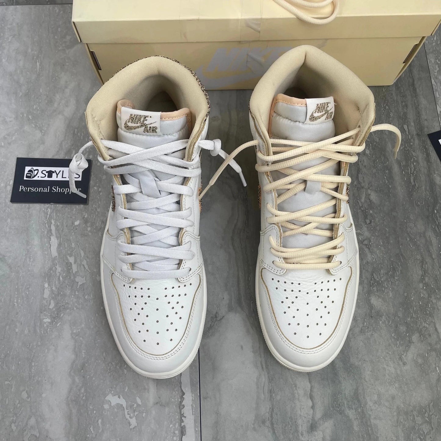 Jordan 1 High Retro - White Sand