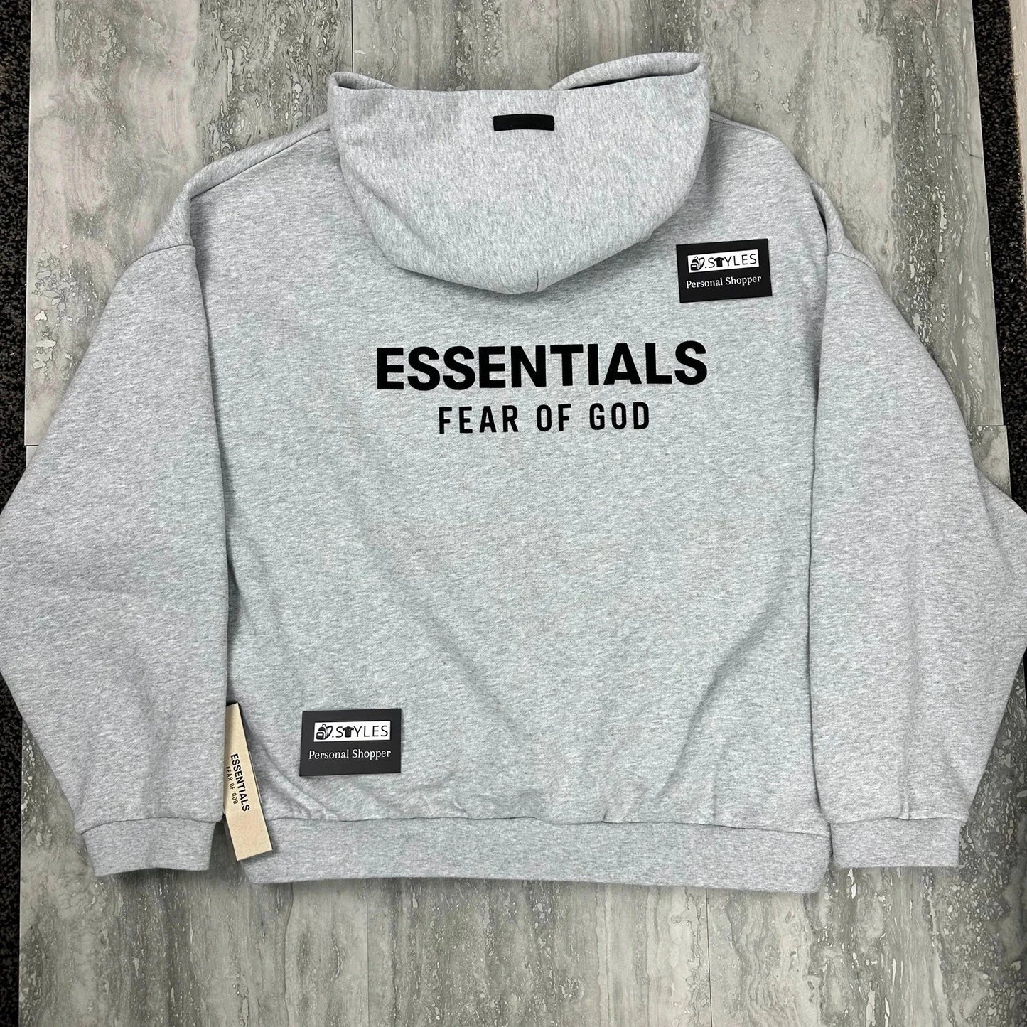 Essentials Fear Of God Hoodie Grey
