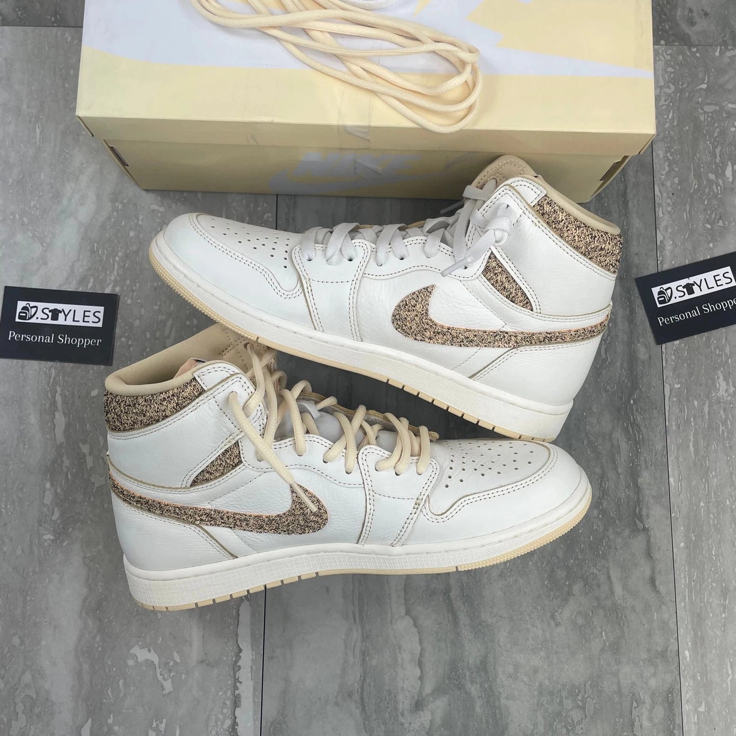 Jordan 1 High Retro - White Sand