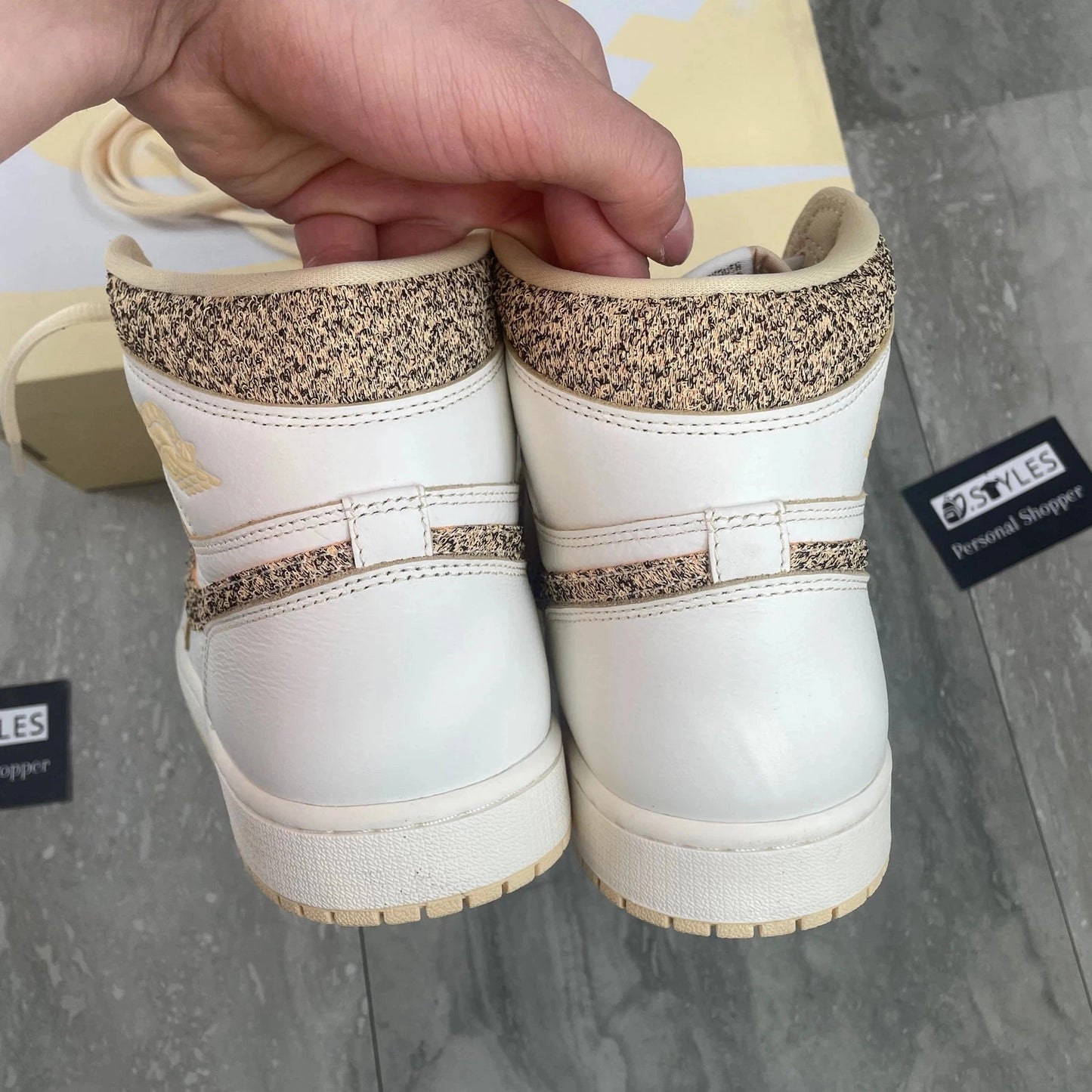 Jordan 1 High Retro - White Sand