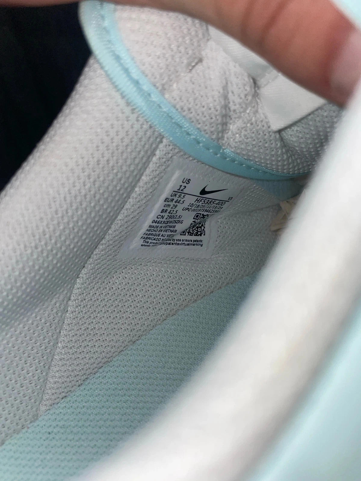 Nike Air force 1 baby blue
